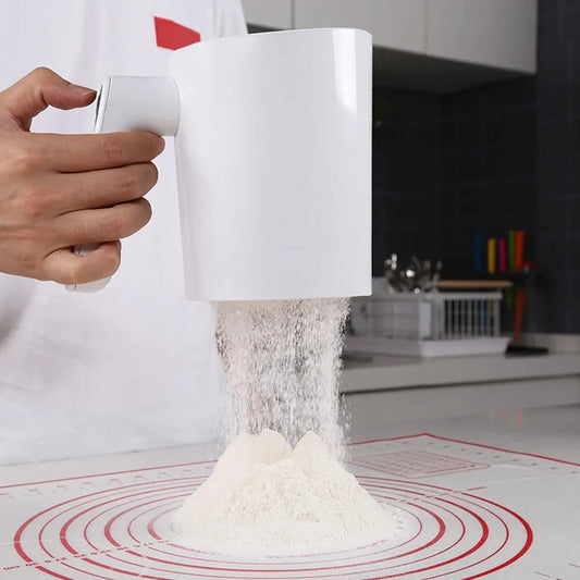 Handheld 1Liter Electric Flour Sieve - kitchenc-lam