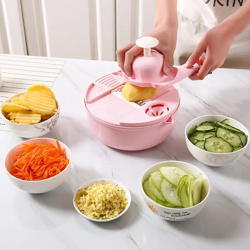 Vegetable Chopper Carrot Potato Manual Shredder - kitchenc-lam